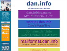 Tablet Screenshot of dan.info